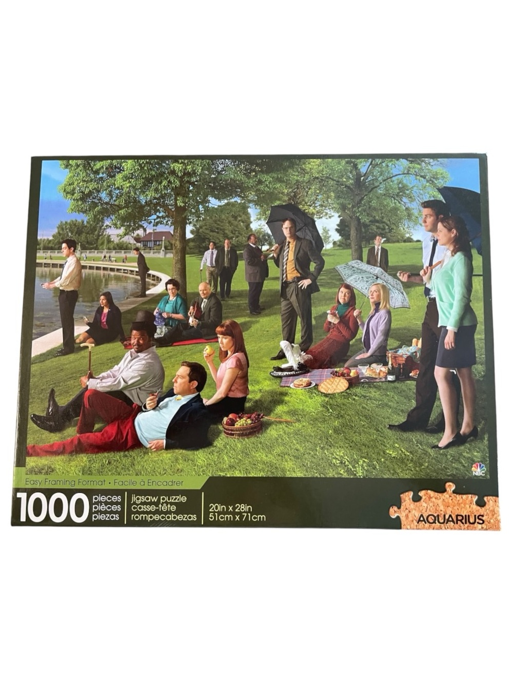 Aquarius 1000-Piece Jigsaw Puzzle "The Office" 20" x 28"